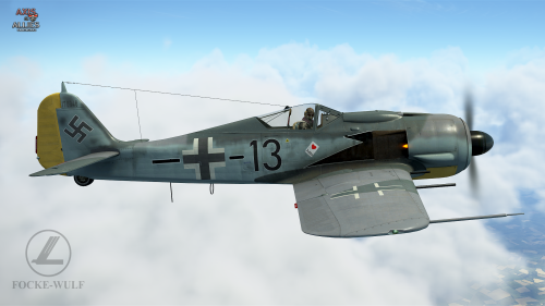 Fw190A-8, WNr 170346, black 13, pilot Josef Priller / Fw-190 ...