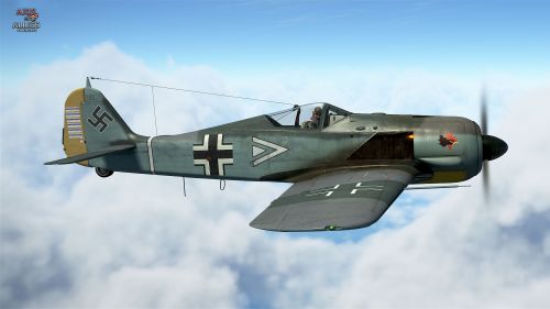 Fw 190A-5, Stab III./JG2, pilot Egon Mayer / Fw-190 / Downloads - Axis ...